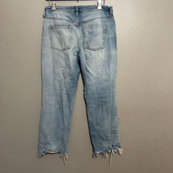 Free People distresses cropped jean size 28 - Picture 2 of 8